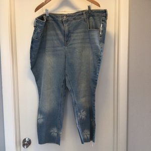 New Old Navy High-Waisted Rockstar Super Skinny Jeans for Women sz 28 plus short